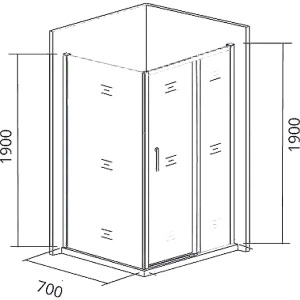Боковая стенка Good Door Cofe SP-70-C-B