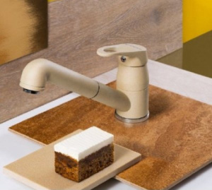 Смеситель для кухонной мойки Omoikiri Tateyama-S-CA / CH / MA / SA, бежевый