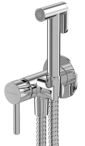 Смеситель встраиваемый Whitecross Y SYSYBI2CR / SYSYBI2NIB с гигиеническим душем, никель брашированный