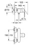 Смеситель для душа Grohe Eurostyle Cosmopolitan 33590002
