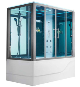 Душевая кабина SSWW BU616, 170х120, прозрачный