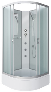 Душевая кабина Niagara Classic NG-3301-14BKG / NG-3302-14BKG, 100х100, матовый