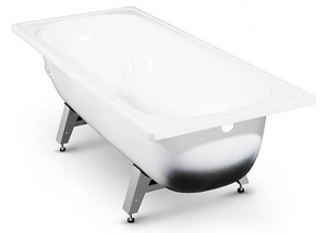 Стальная ванна VIZ Antika, 150x70