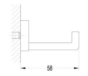 Крючок Omnires Darling DA70110GL