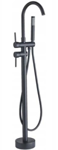 Смеситель для ванны Rea Ortis Chrome REA-B1011 / Ortis Black REA-B0232 / Ortis L Gold REA-B7430, черный