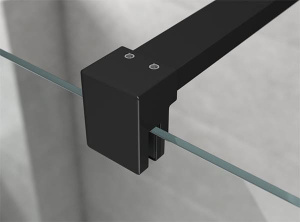 Душевое ограждение Ambassador Walk-in 15031109 / 15031110 / 15031111 / 15031112, 90х200, прозрачный