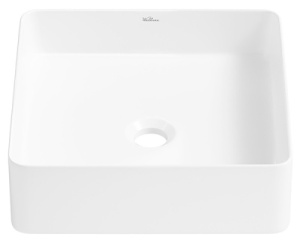 Умывальник Wellsee FreeDom 2.0 323001000 / 323006000 / 323002000 / 323009000, 30х30, белый глянцевый