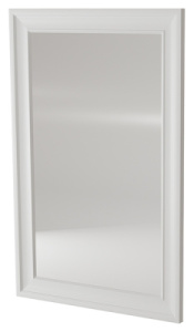 Зеркало Caprigo Ponza 60 13530, 60х90, белый матовый