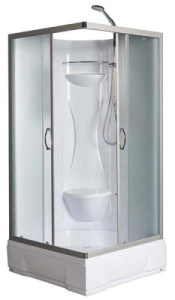 Душевая кабина River Neva 24 МТ без крыши, 80х80, матовый