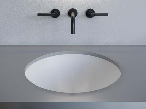 Умывальник Salini Marea 05 1802205M, 42х42, белый матовый