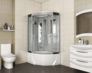 Душевая кабина Niagara NG-7712WL / NG-7712WR, 120х80 R, прозрачный