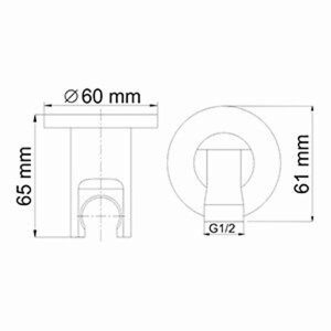 Шланговое подключение Wasserkraft A022