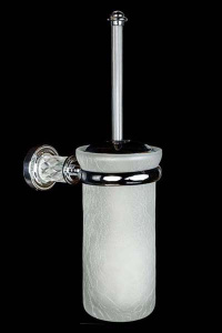 Ершик для унитаза Boheme Murano Cristal 10913-CRST-CH
