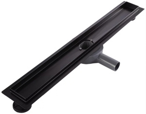 Душевой трап Rea Neox Pro Black двусторонний 60 / 70 / 80 / 90 / 100, 60 см