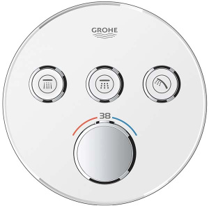 Смеситель встраиваемый Grohe Grohtherm SmartControl	29904LS0 термостатический, белая луна