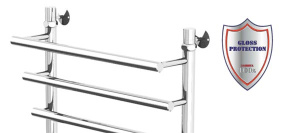 Полотенцесушитель Gloss&Reiter Cascade Л К8 G1 нижнее подключение