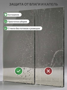 Душевая шторка на ванну Benetto BEN_813_SL_T