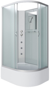 Душевая кабина Niagara Classic NG-2310-14BKG, 120х80, матовый
