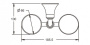 Стакан Rose RG1222 двойной