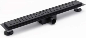 Душевой трап Rea Greek Black Matt 50 / 60 / 70 / 80 / 90, 50 см