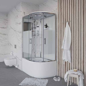 Душевая кабина Niagara NG-310-01 L / R, 120х80/прозрачный с матовой вставкой