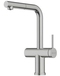 Смеситель для кухонной мойки Omoikiri Karatsu-S BN / C с подключением к фильтру воды