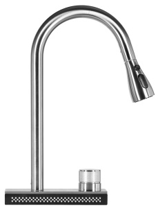 Смеситель для кухонной мойки Wisent WX4057A с термостатом