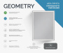 Шкаф-зеркало Vigo Geometry 600