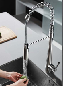 Смеситель для кухонной мойки Zorg ZRN 980096 inox