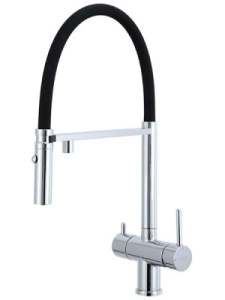 Cмеситель для кухонной мойки Gappo G4397-80 / G4397-83 / G4397-86 / G4397-89 под фильтр, хром, черный