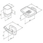 Комплект мебели AM.PM Gem S BK91GF