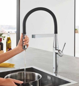 Смеситель для кухонной мойки Grohe Essence 30294000 / 30294DC0, хром