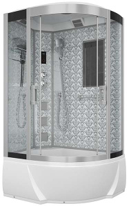 Душевая кабина Niagara NG-7712WL / NG-7712WR, 120х80 R, прозрачный