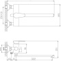 Смеситель для ванны Haiba HB22802