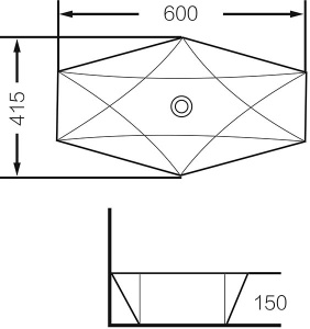 Умывальник Grossman GR-3030