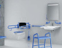 Умывальник Belux Care 600 белый матовый Solid Surface