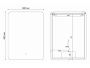 Зеркало Vincea LED VLM-3BE600-2 с подогревом