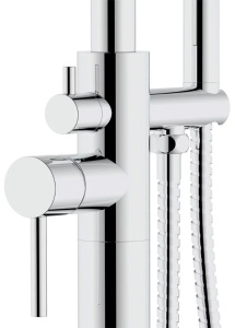 Смеситель для ванны Rea Aras chrom REA-B2718 напольный