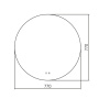 Зеркало Abber Mond AG6203S-0.77