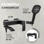Смеситель для ванны Hansberge H4077BL