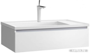 Мебель для ванных комнат Belux Тумба под умывальник Фаворит НП120-01 (1 белый глянцевый)