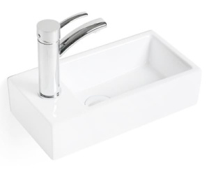 Умывальник SantiLine SL-2009R, 41х21, белый
