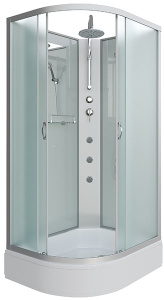 Душевая кабина Niagara Classic NG-33294-14BKTG / NG-33394-14BKTG, 120х90, матовый