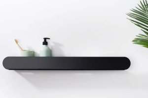 Полка Rea SF03-450-B black matt 06006