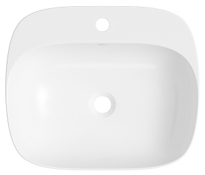 Умывальник Wellsee Ideal 326902000 / 326906000, 50х42, белый глянцевый