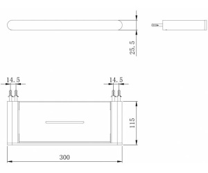 Полка Grocenberg AC0086CR