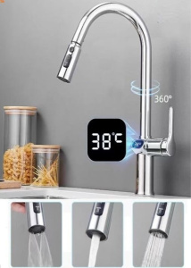 Смеситель для кухонной мойки Esko K15 LED