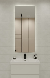 Зеркало Cersanit Eclipse Smart прямоугольное, 50х125