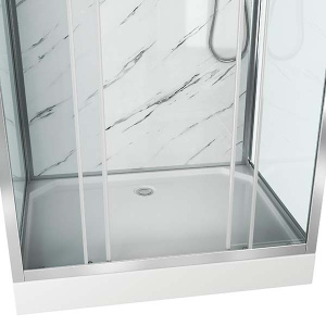 Душевая кабина Niagara Luxe NG-7772QM, 120х90, прозрачный