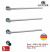 Полотенцесушитель Ganzer GZ96063 / GZ96064 / GZ96065 электрический встраиваемый, 50х30 3 перекладины, хром